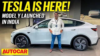 Tesla Model Y launched in India - Price, range and features detailed | Autocar India
