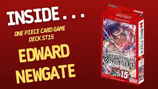 One Piece Card Game Eduard Newgate Starter Deck ST15 | Inside #645