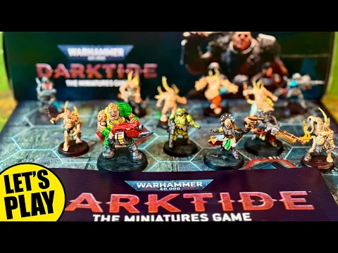 WARHAMMER 40,000 DARKTIDE the Miniatures Game - Tutorial Mission 1 Round 1 CLEANSE