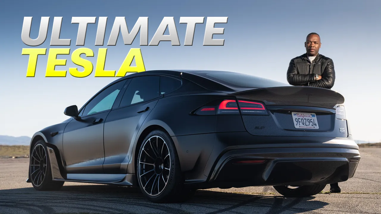 Dark Knight! The Tesla Elon Should Have Made | 4K