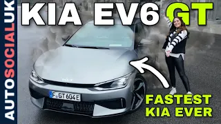Kia EV6 GT - DRIFT CHALLANGE (fastest KIA ever produced) Review UK 4K