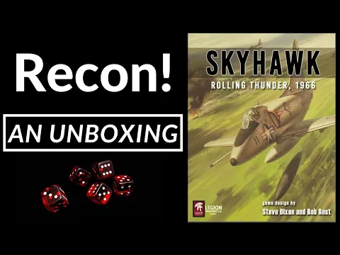 Recon! Skyhawk: Rolling Thunder, 1966 (Narrative-driven solitaire)