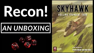 Recon! Skyhawk: Rolling Thunder, 1966 (Narrative-driven solitaire)