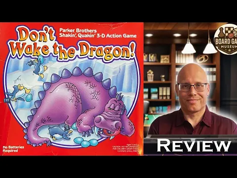 Ep. 339 Don't Wake The Dragon Board Game Review (Parker Brothers 1986)