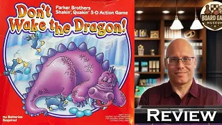 Ep. 339 Don't Wake The Dragon Board Game Review (Parker Brothers 1986)