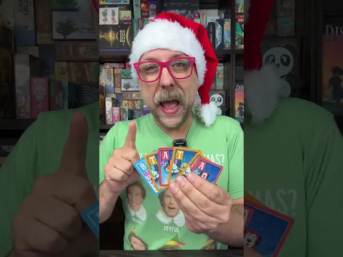 Merry Flipmas! Christmas Ornament Game #boardgames #cardgames #familygames #ornament #christmas
