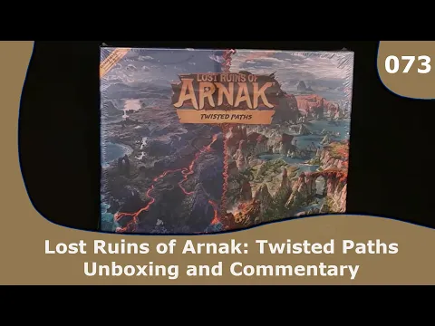 Lost Ruins of Arnak Twisted Paths - Unboxing and Commentary | 073 | CulBlu Unboxing