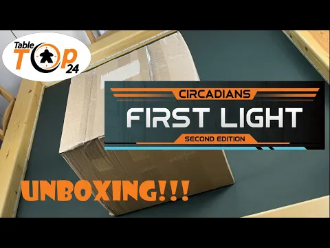 Circadians First Light 2nd Edition Unboxing