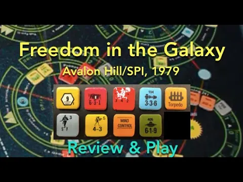 Freedom in the Galaxy (Avalon Hill/SPI) Review & How to Play