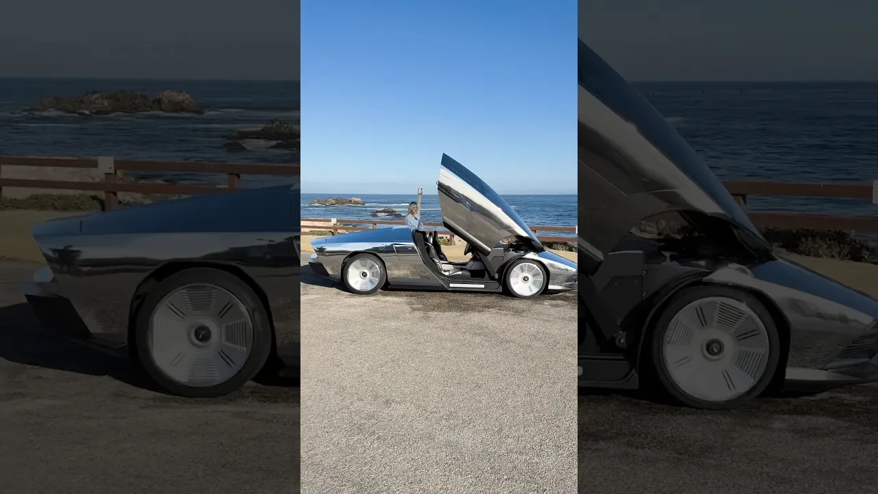 1 of 1 Spaceship Supercar! 🛸 ​⁠@sbxcars #spaceship #peraltas #cars