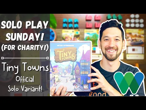 Solo Play Sunday: Tiny Towns! ?