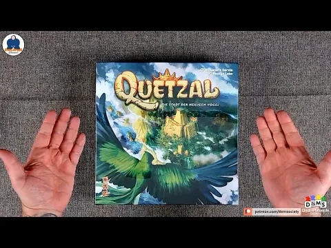 UNBOXING QUETZAL - Board Game - #indabox