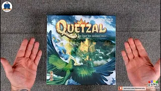 UNBOXING QUETZAL - Board Game - #indabox