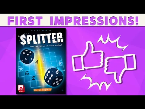 Splitter - First Impression REVIEW!