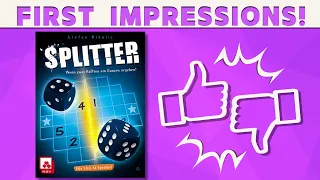 Splitter - First Impression REVIEW!