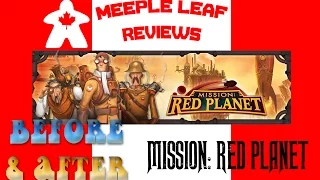 Mission Red Planet (2nd Edition) - Before & After