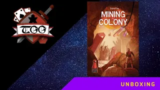 Mining Colony Board Game Unboxing