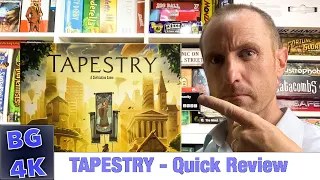 Tapestry - Boardgame Quick Review