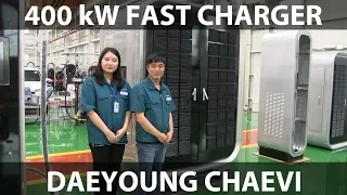 Daeyoung Chaevi's 400 kW charger and more
