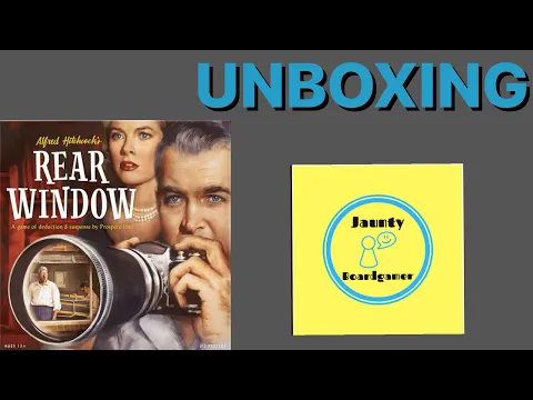 Rear Window - UNBOXING