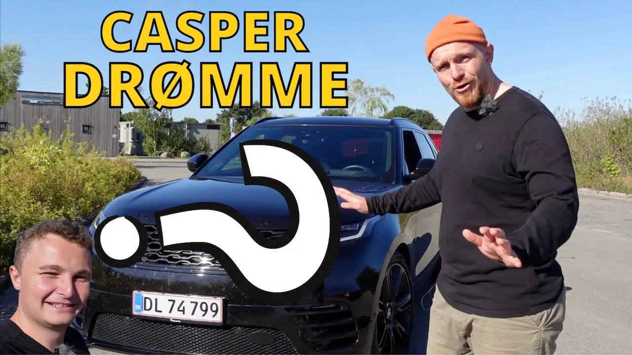 MØD Casper Drømme og hans FEDE bil!
