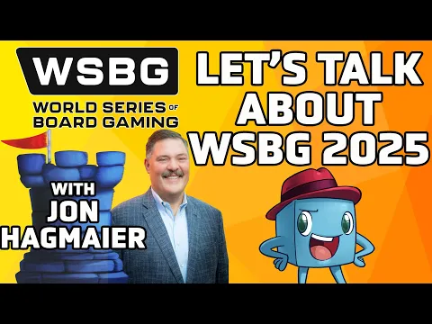 Let's Talk about the World Series of Board Gaming - with Jon Hagmaier
