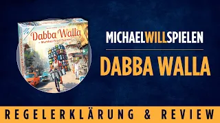 DABBA WALLA – Regelerklärung und Review – thematischer Lieferservice-Simulator im indischen Mumbai