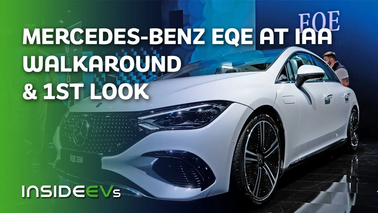 2022 Mercedes-Benz EQE: InsideEVs First Look Debut