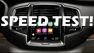 The Truth About Volvo Sensus! Speed Test! IS IT LAGGY AND SLOW?