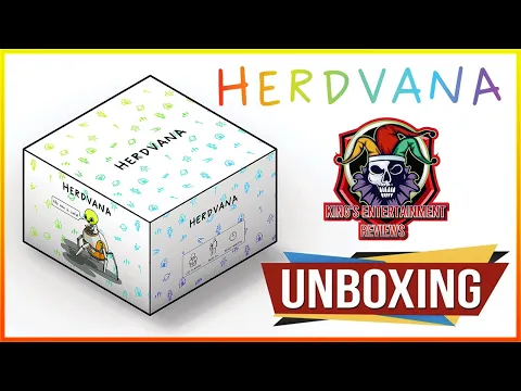 Herdvana Unboxing! Kickstarter Preview Card Game!