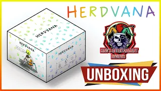 Herdvana Unboxing! Kickstarter Preview Card Game!