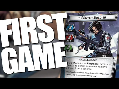 Modifying Winter Soldier's Precon For My First Game Marvel Champions Live Replay