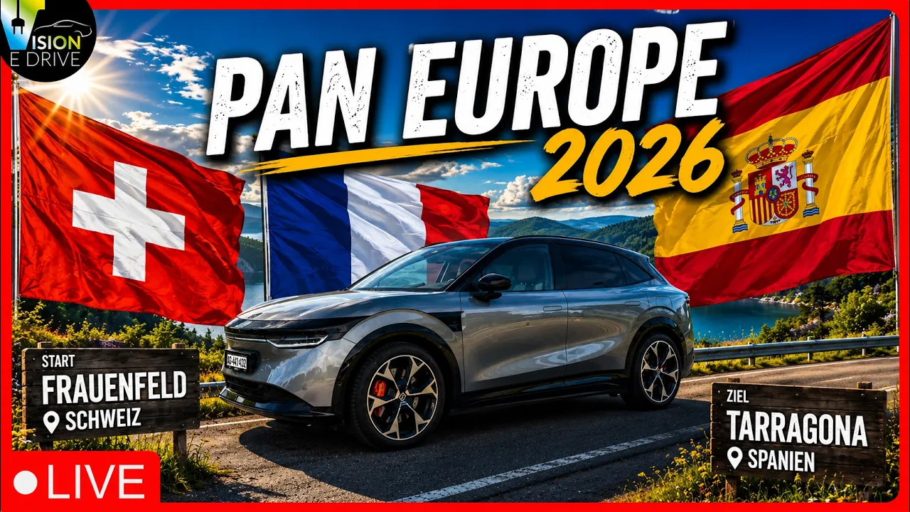 Pan Europe mit dem ZEEKR 7X Privilege AWD - Erste Etappe von Frauenfeld 🇨🇭 nach Tarragona 🇪🇸