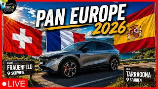 Pan Europe mit dem ZEEKR 7X Privilege AWD - Erste Etappe von Frauenfeld 🇨🇭 nach Tarragona 🇪🇸