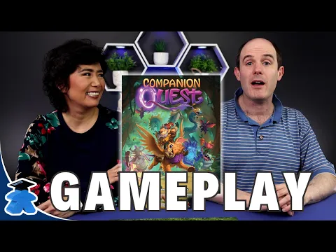 Companion Quest - Playthrough. A cooperative dice puzzle board game