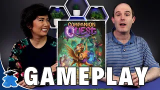 Companion Quest - Playthrough. A cooperative dice puzzle board game