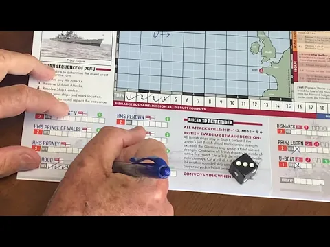 Bismarck Solitaire Bookgame - How to Play Part 4