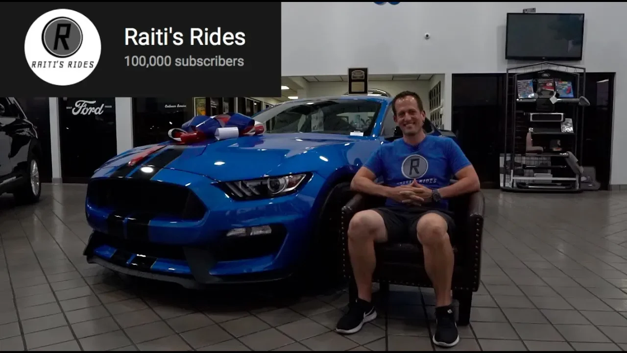 WE DID IT! 100k Subscribers on Raiti's Rides thanks to YOU!