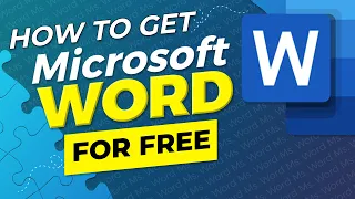 How To Get Microsoft Word for Free