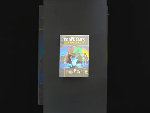 Codenames: Back to Hogwarts - Czech Games Edition - Unboxing