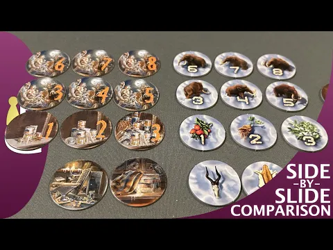 Zombiegeddon AKA Jäger und Sammler — Side-by-Slide Board Game Comparison