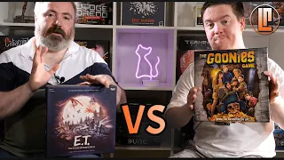E.T. versus The Goonies - Battle of the blockbuster board games!