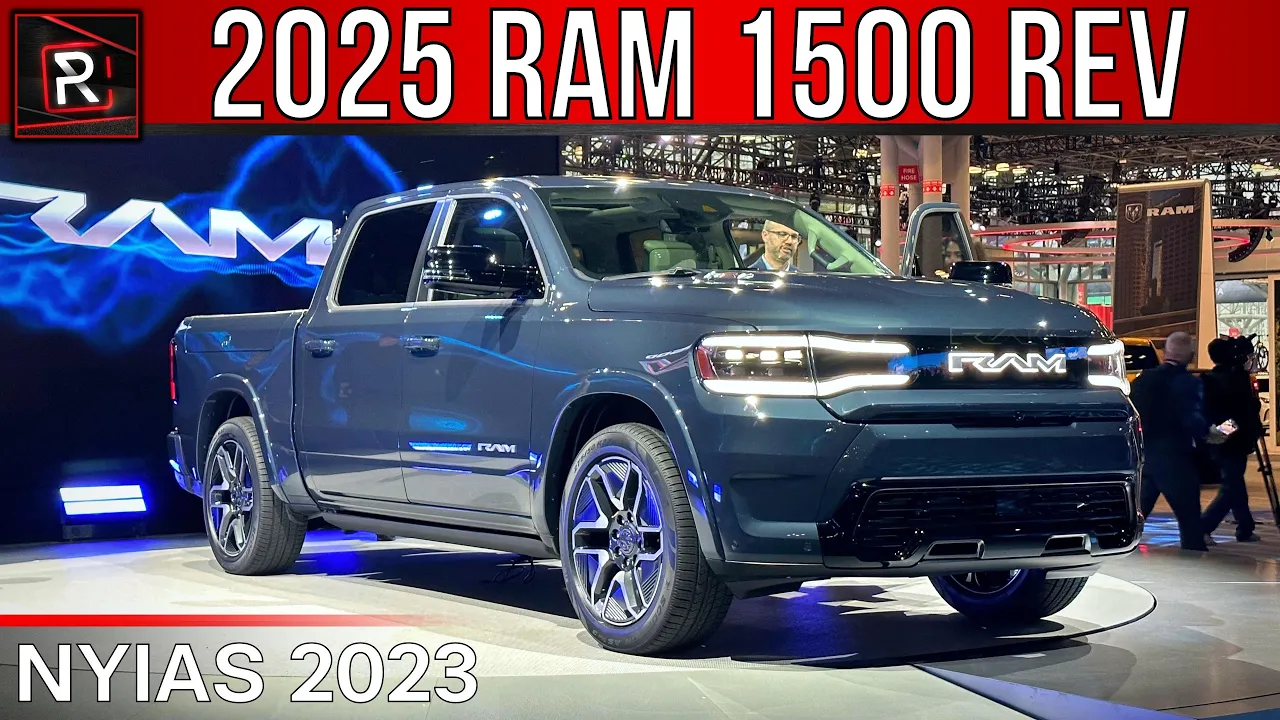 2025 Ram 1500 Rev Tungsten – Redline: First Look – 2023 NYIAS