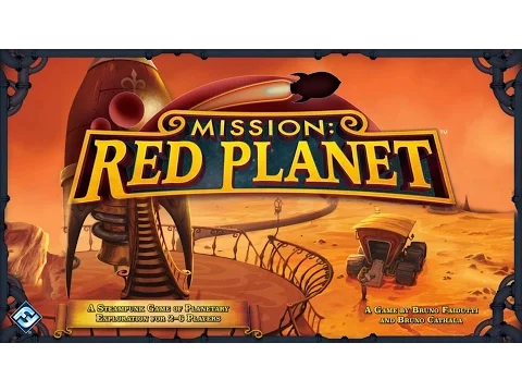 Let's Play Mission Red Planet - Full Board Game Play Through