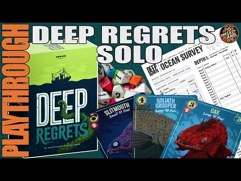 Deep Regrets Solo Playthrough Gotta Catch Em All! - Kick Starter Release Edition.