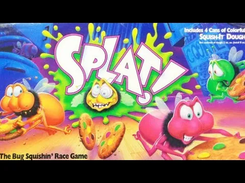 Ep 138: Splat! Board Game Review (Milton Bradley 1990) + How To Play