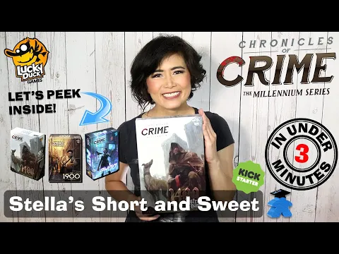 Chronicles of Crime: The Millennium Series - 1400, 1900, 2400. Stella's Short and Sweet. A Preview