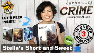Chronicles of Crime: The Millennium Series - 1400, 1900, 2400. Stella's Short and Sweet. A Preview