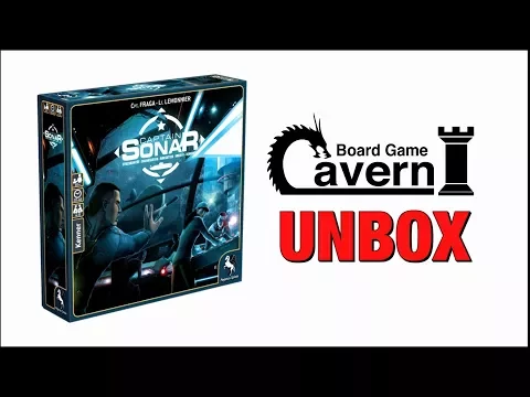 Board Game Cavern unboxes "Captain Sonar"