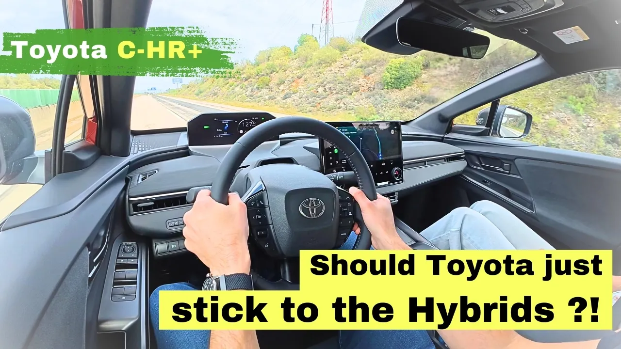 Driving the full-electric TOYOTA C-HR+